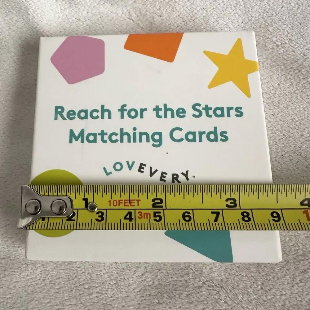 Lovevery Reach For The Stars Matching Cards Game Color Memory Skills